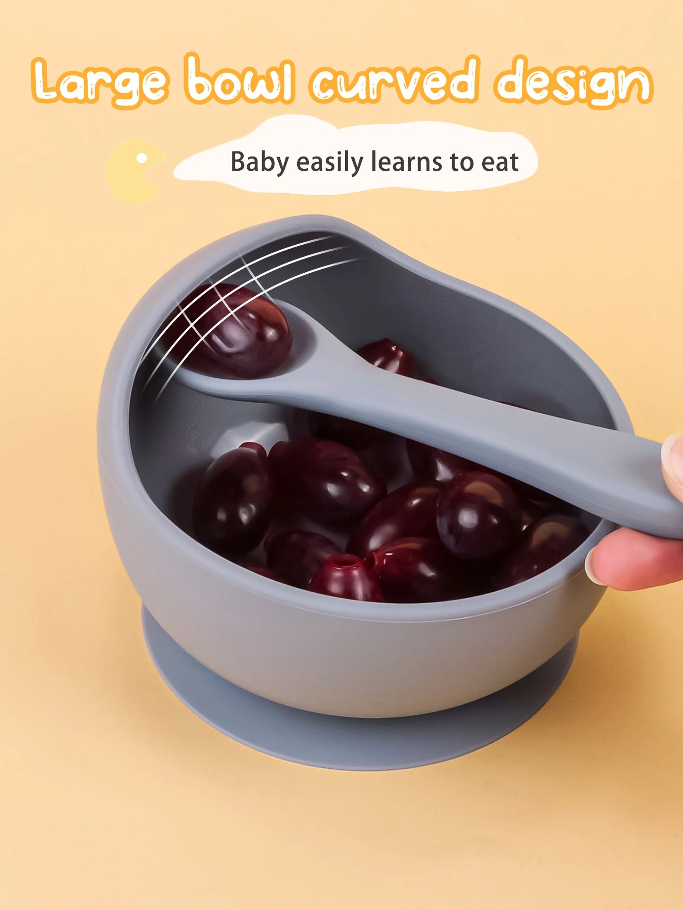 2PC Baby Suction Bowls – Baby-Led Weaning Feeding Set