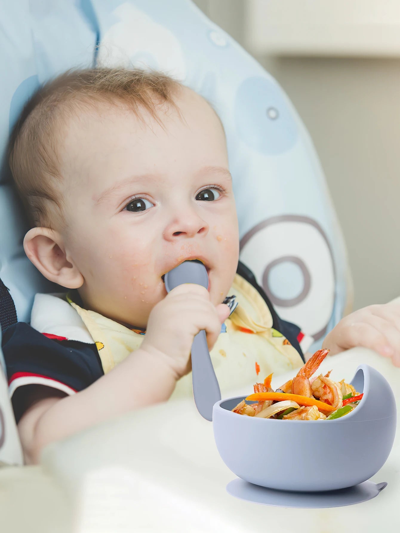 2PC Baby Suction Bowls – Baby-Led Weaning Feeding Set