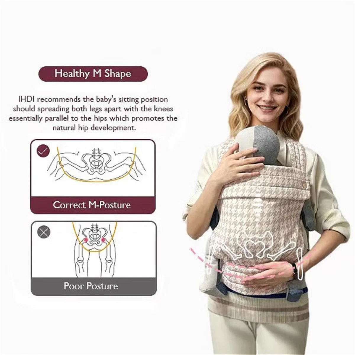 Baby Carrier Wrap & Sling Backpack