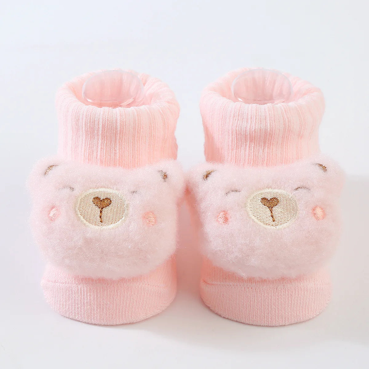 3D Cartoon Baby Socks with Hairband Set
