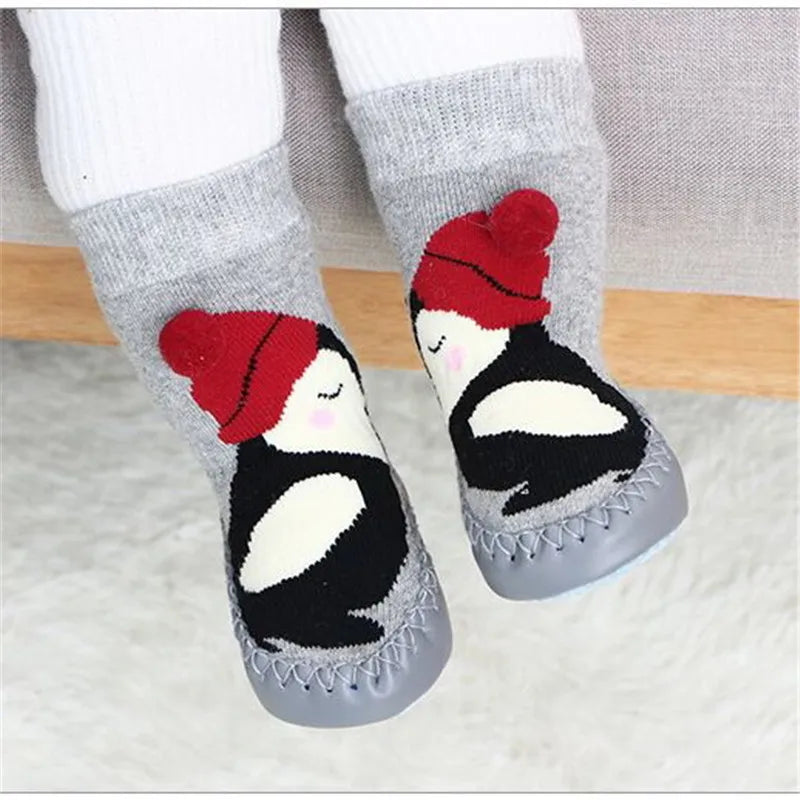 Baby Girl Non-Slip Winter Sock Shoes