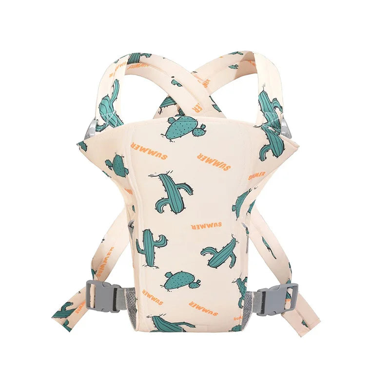 Ergonomic Baby Carrier with Waist Stool – Front Carry