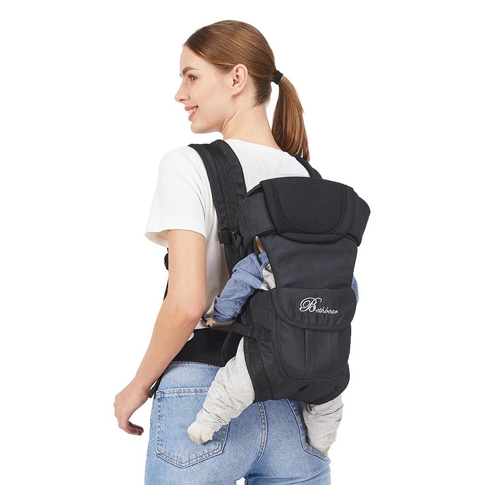 4-in-1 Ergonomic Baby Carrier for Newborn to Toddler