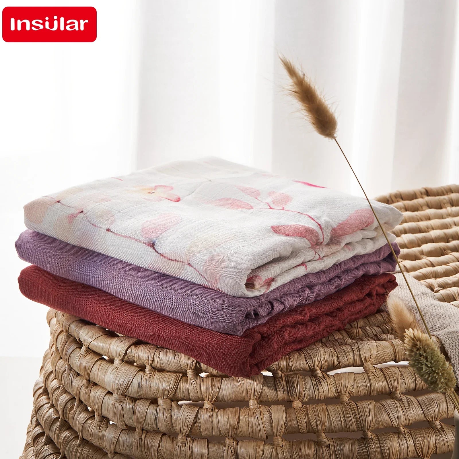 Cotton Gauze Muslin Baby Blanket Super Soft Newborn Swaddle Wrap Quick Dry Boy Girl Kids Bath Towel Baby Stroller Blanket Cover