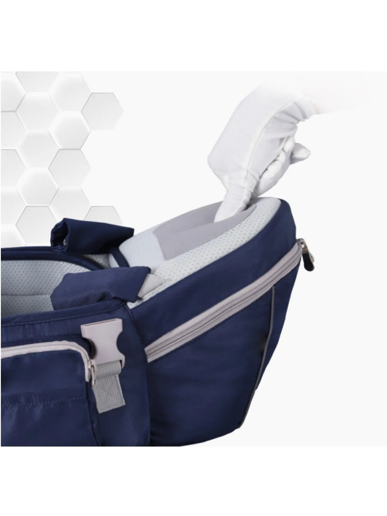 Stylish Multi-Function Hip Seat Baby Carrier – Breathable Design