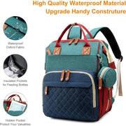 Large Baby Diaper Backpack with Changing Pad for Parents