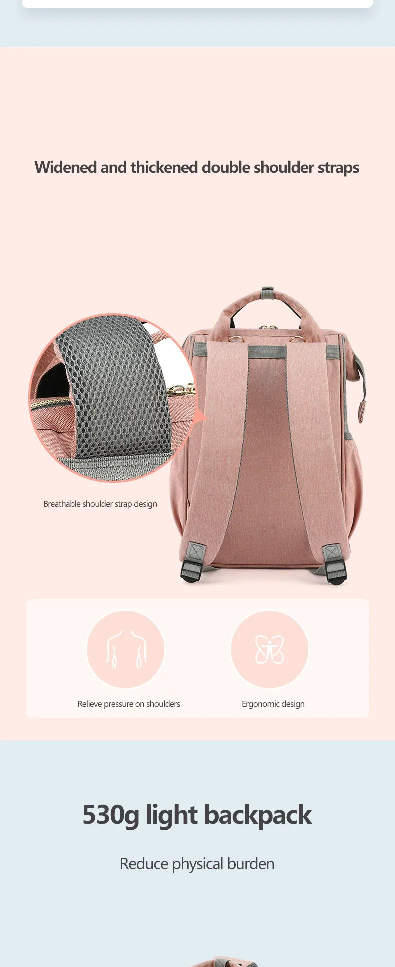 Waterproof Baby Nursing Backpack