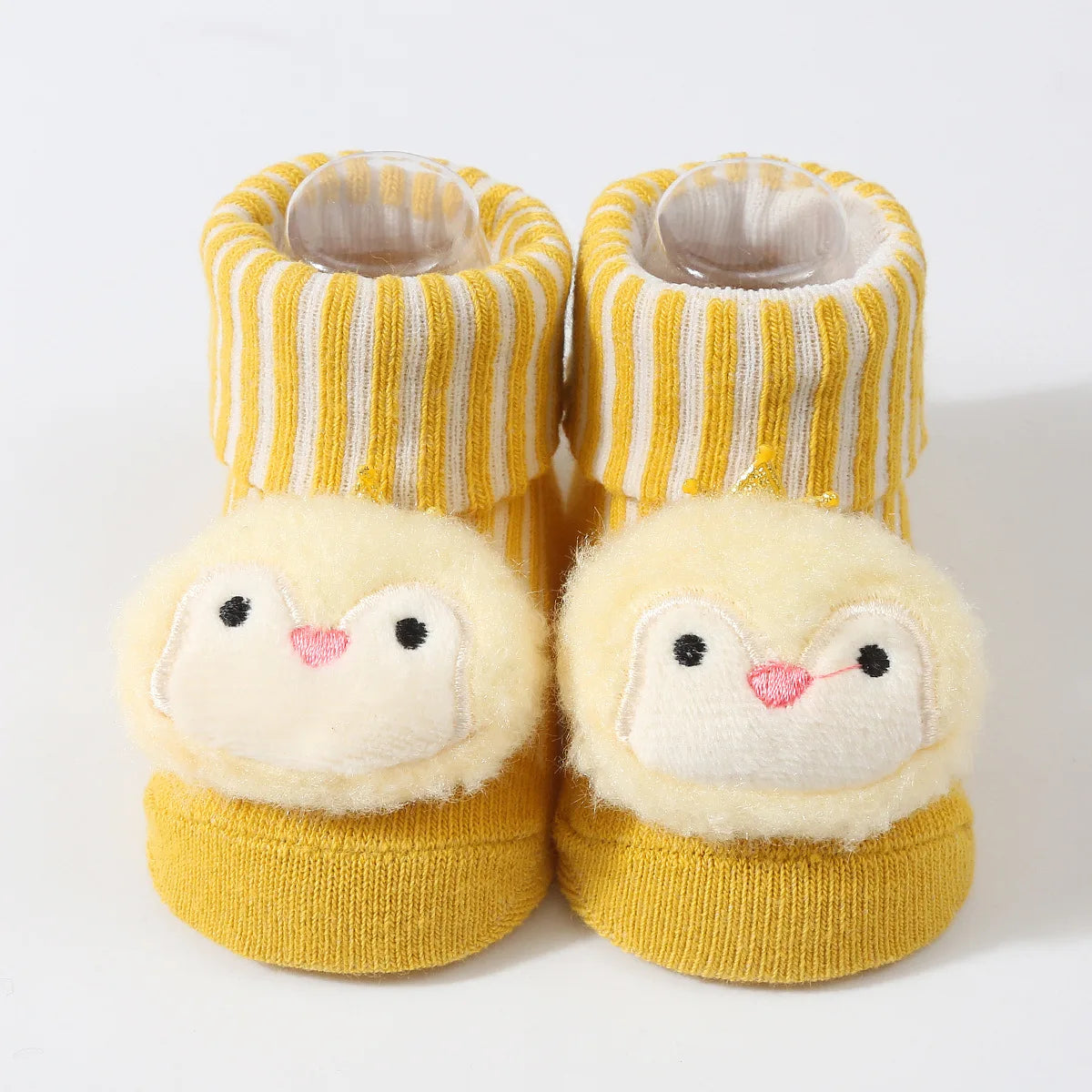 3D Cartoon Baby Socks with Hairband Set