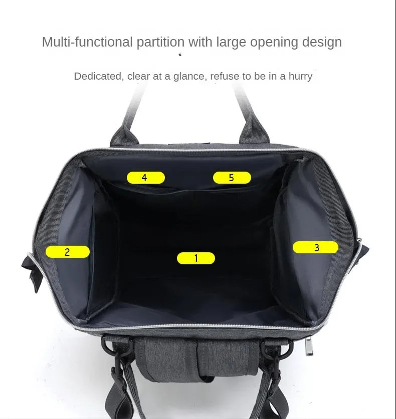 Baby Changing Bag | Large Storage Capacity