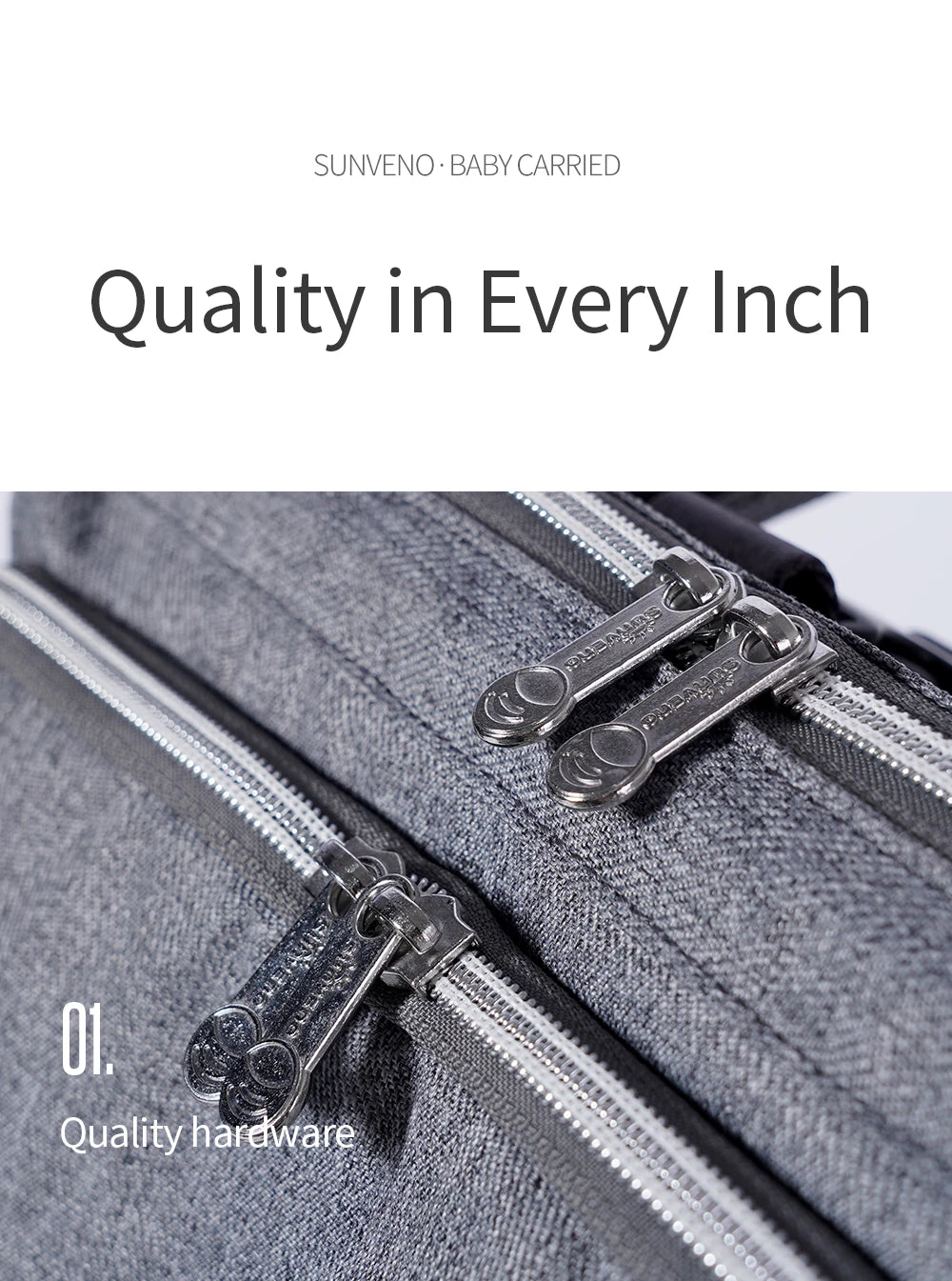 Sunveno Stylish Upgrade Diaper Bag Backpack Multifunction Travel BackPack Maternity Baby Changing Bags 20L Large Capacity