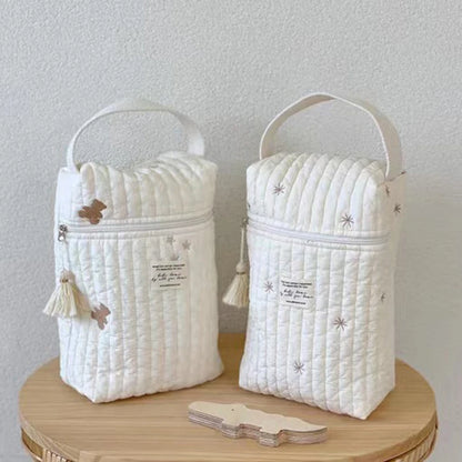 Quilted Stroller Diaper Organizer