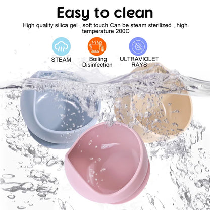 2PC Baby Suction Bowls – Baby-Led Weaning Feeding Set