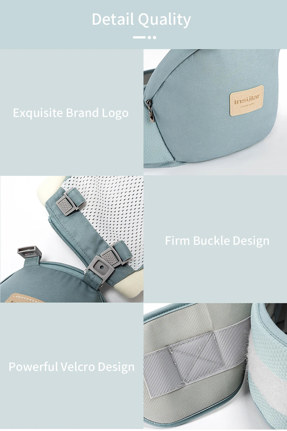  Ergonomics Baby Carrier 0-36 Months
