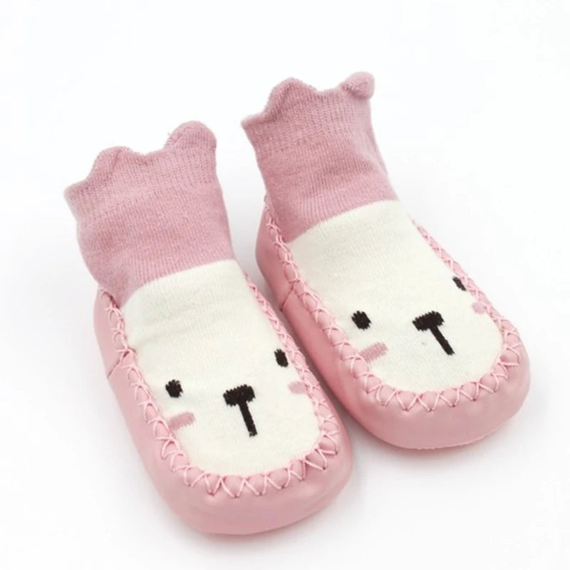Baby Girl Non-Slip Winter Sock Shoes