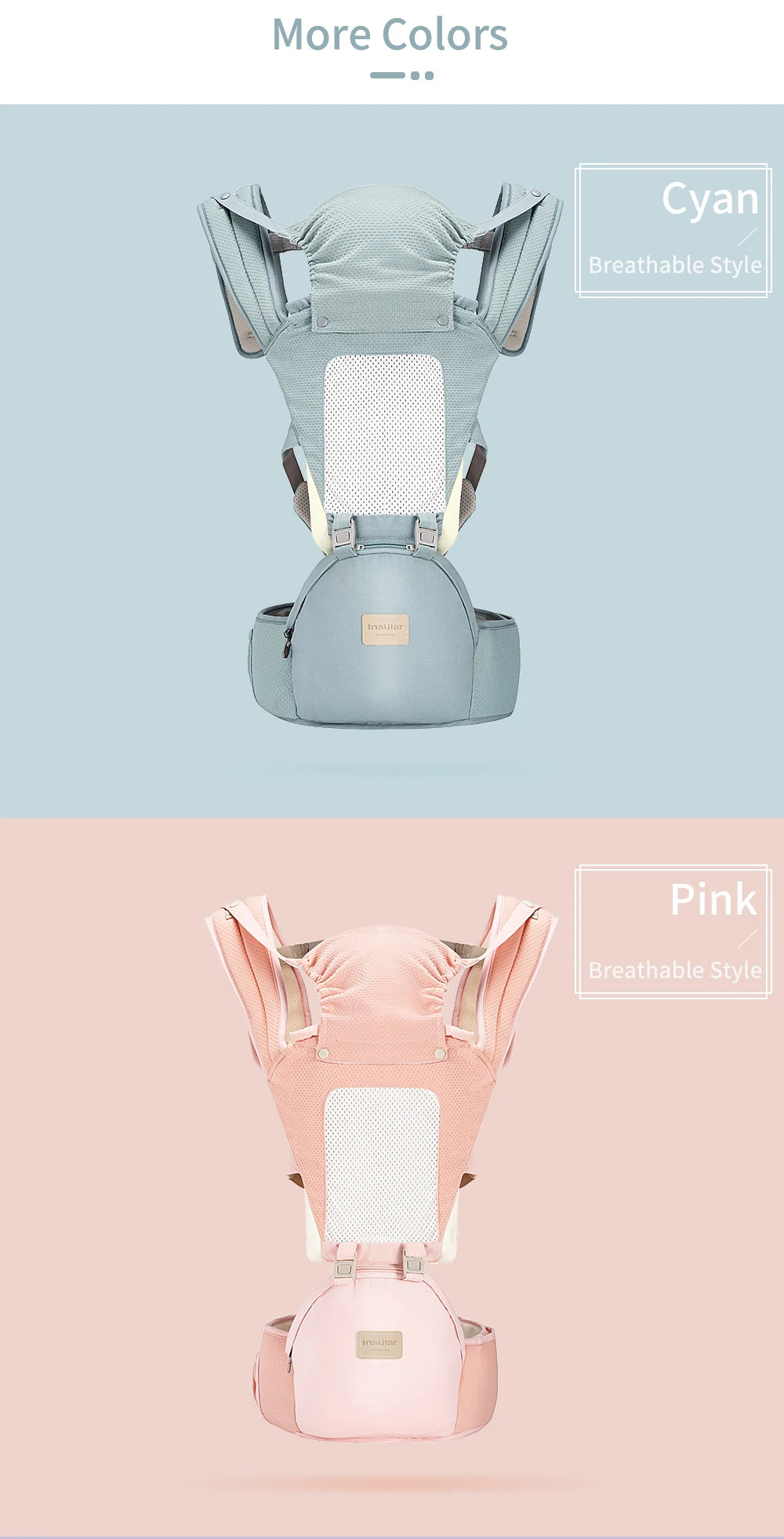  Ergonomics Baby Carrier 0-36 Months