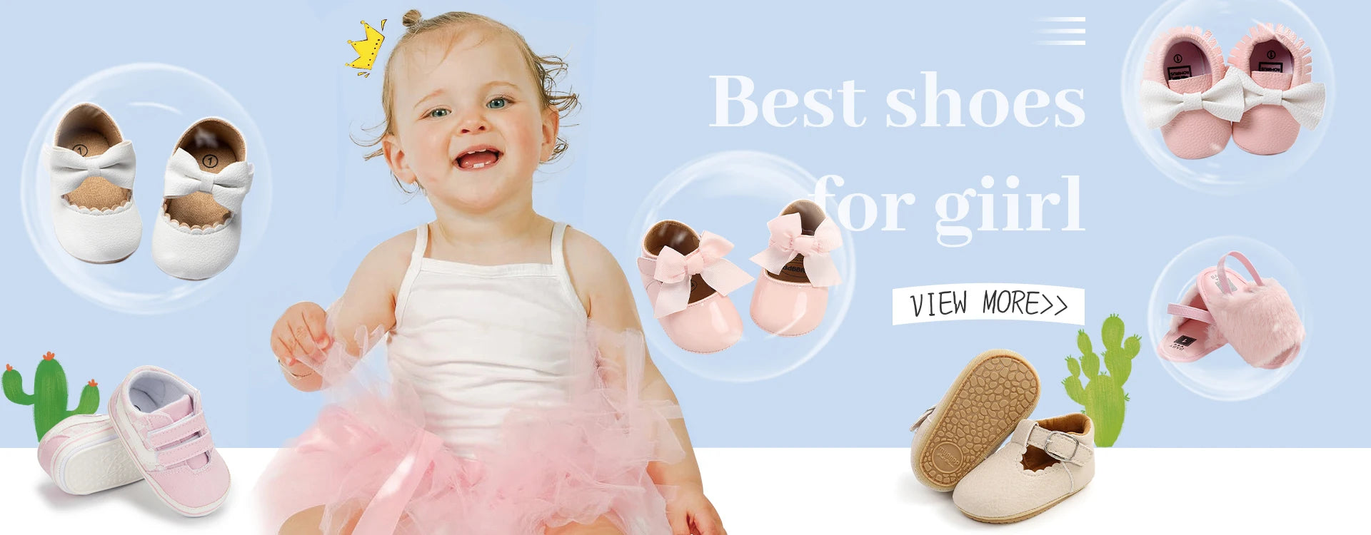 Retro Bow Baby Walking Shoes – Soft Sole Princess Style