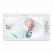 7" HD Split-Screen Baby Monitor – 2 Cams, Hack-Proof, 4000mAh Battery