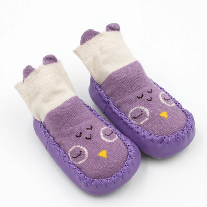 Baby Girl Non-Slip Winter Sock Shoes