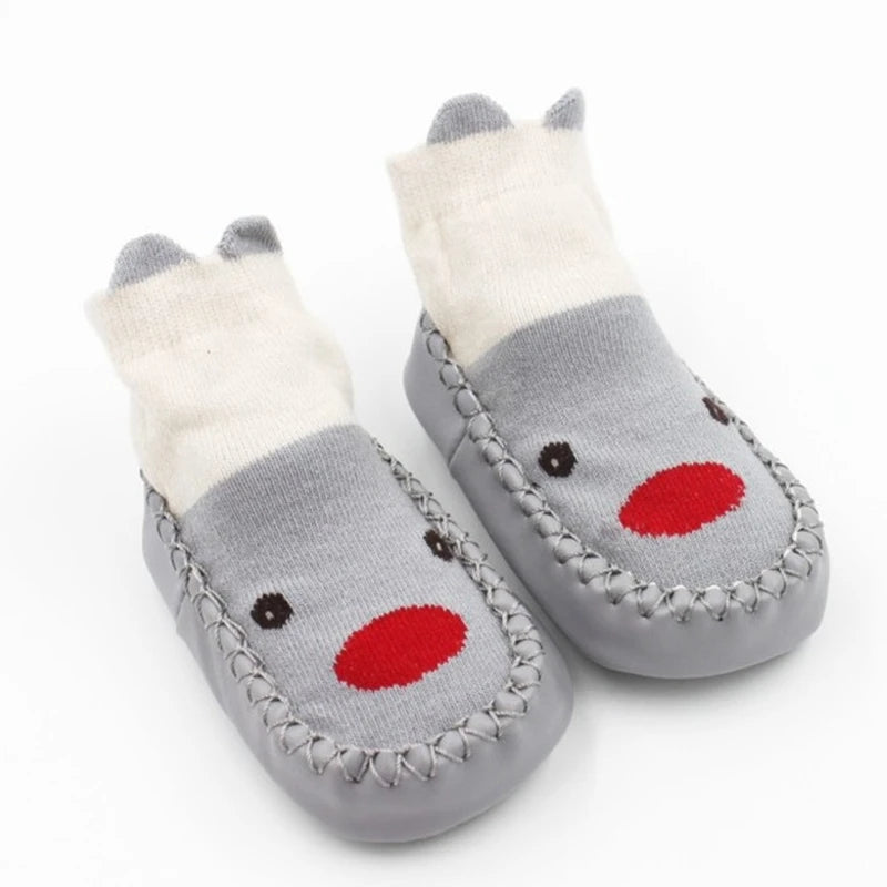 Baby Girl Non-Slip Winter Sock Shoes