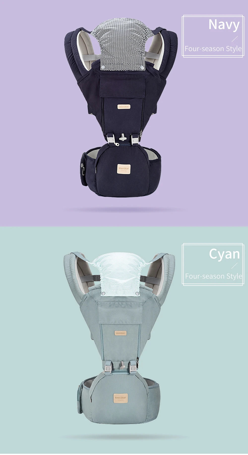  Ergonomics Baby Carrier 0-36 Months