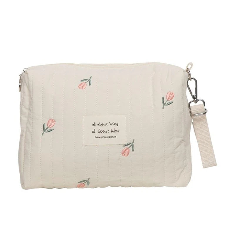 Diaper Bag Baby Pram Stroller Bags Organizer Bear Embroidery Multifunctional Nappy Nursing Mommy Travel Makeup Pouch