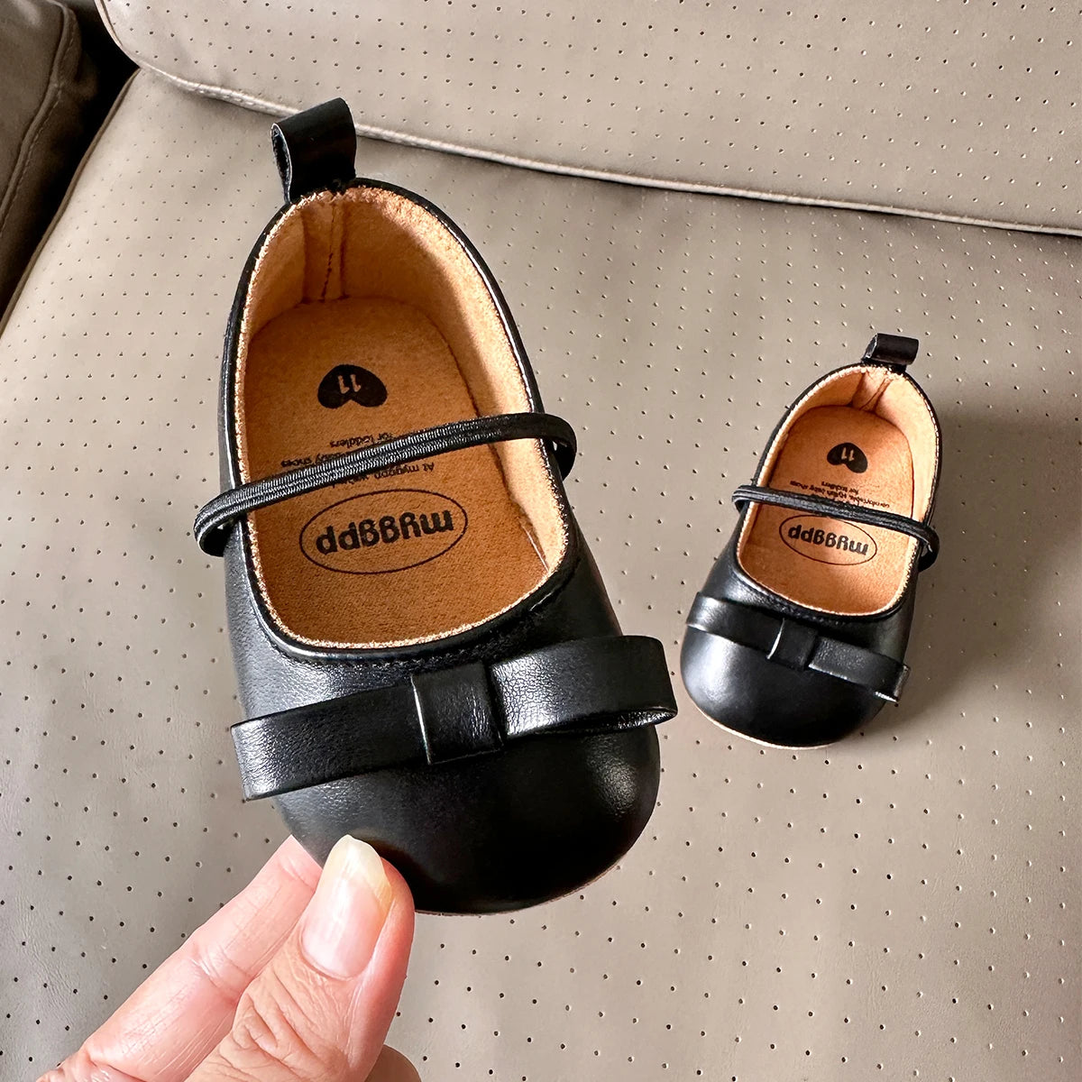 Multicolour Leather Baby Shoes – Soft Sole First Walkers