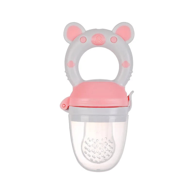 Silicone Baby Food Feeder & Juice Pacifier Cup