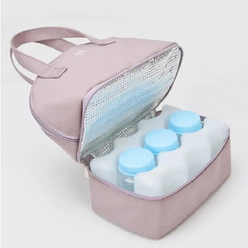 Breast Milk Insulation Bag – Double Layer Cooler for Breastfeeding