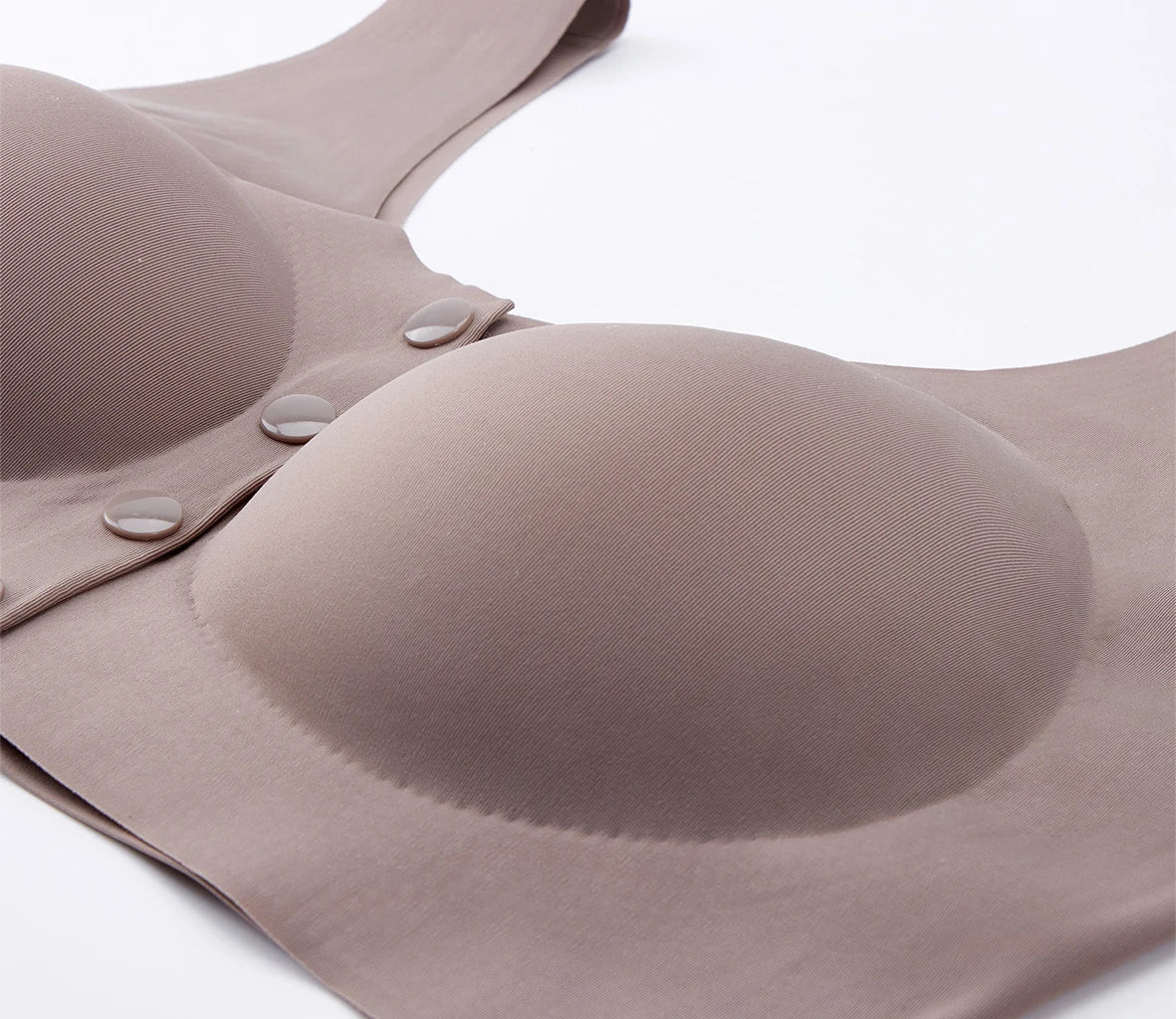 Maternity Nursing Bra for Pregnancy – Front Open, Removable Pads, Breathable 3D Seamless Design