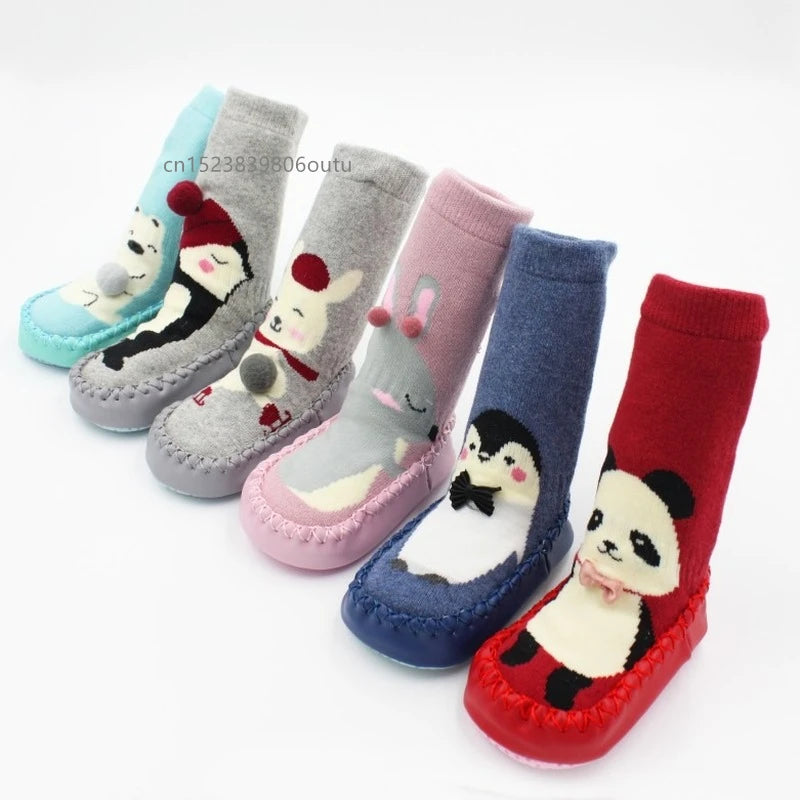 Baby Girl Non-Slip Winter Sock Shoes