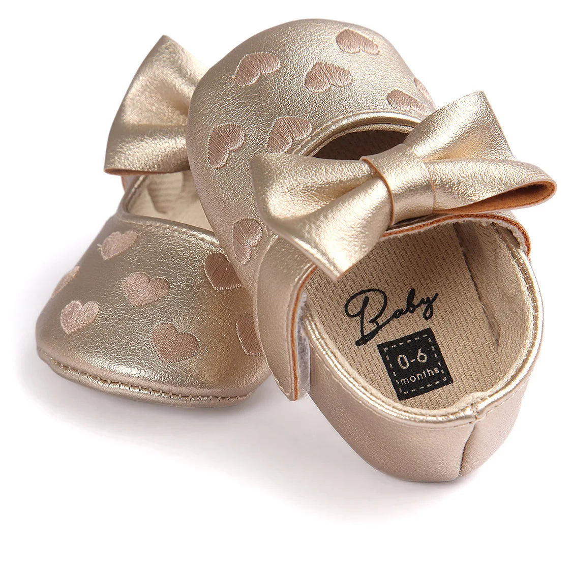 Melchior Bow-Knot Baby Girl Dress Shoes – Soft Sole First Walkers