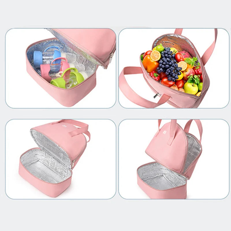 Breast Milk Insulation Bag – Double Layer Cooler for Breastfeeding