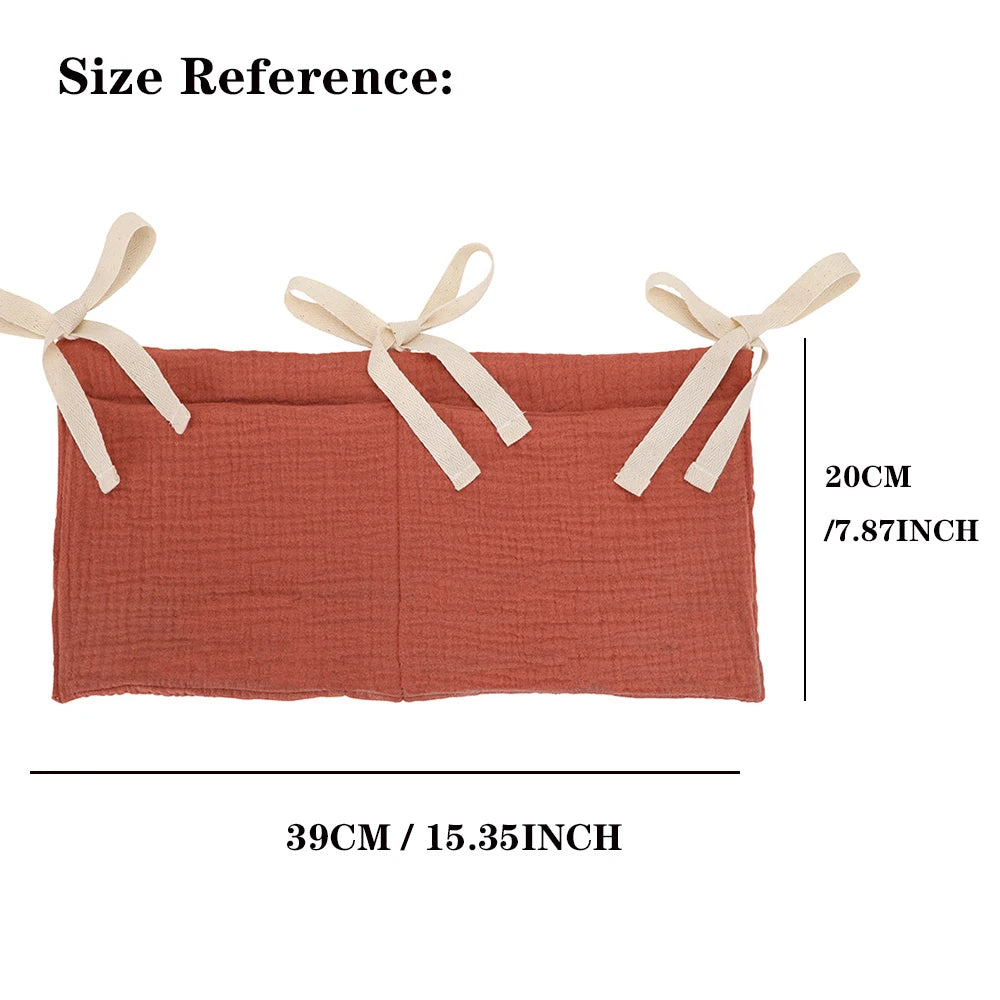 Baby Diaper Bag Multifunctional Crib Storage Bag