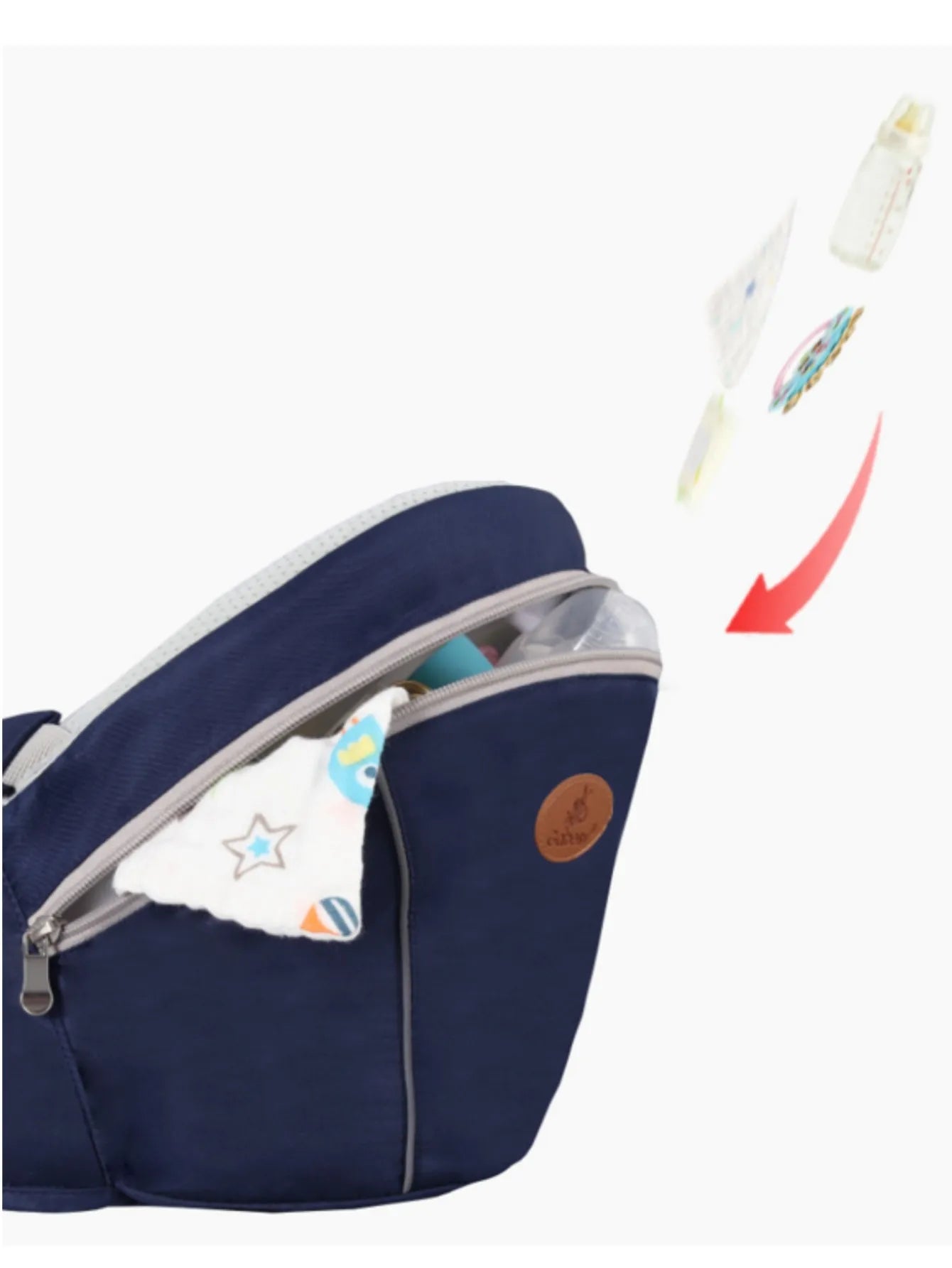 Stylish Multi-Function Hip Seat Baby Carrier – Breathable Design