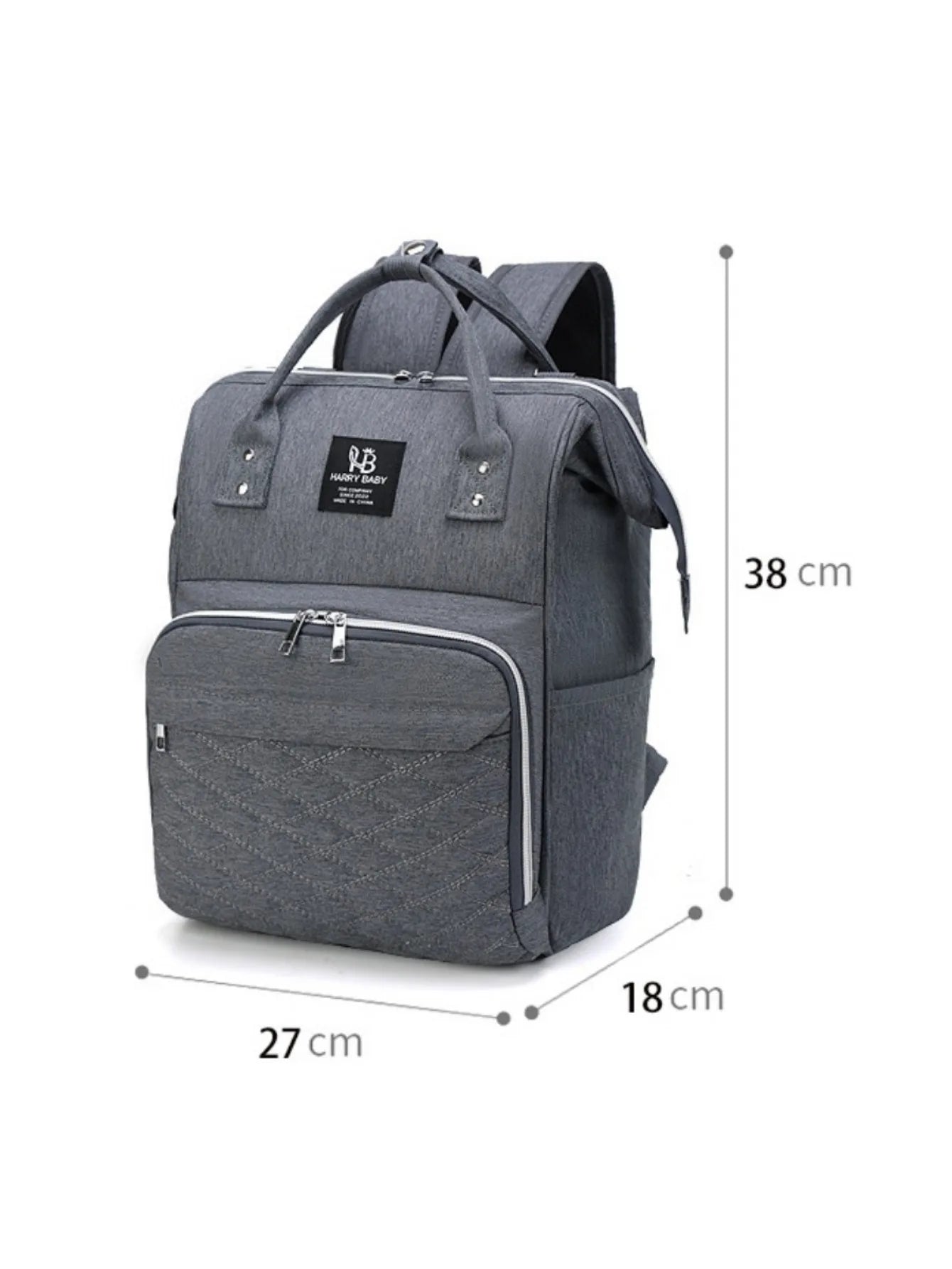 Mommy Diaper Bags Baby Stroller Hanging Bag Mother Large Capacity Nappy Backpacks with Changing Mat Convenient Baby Nursing Bags