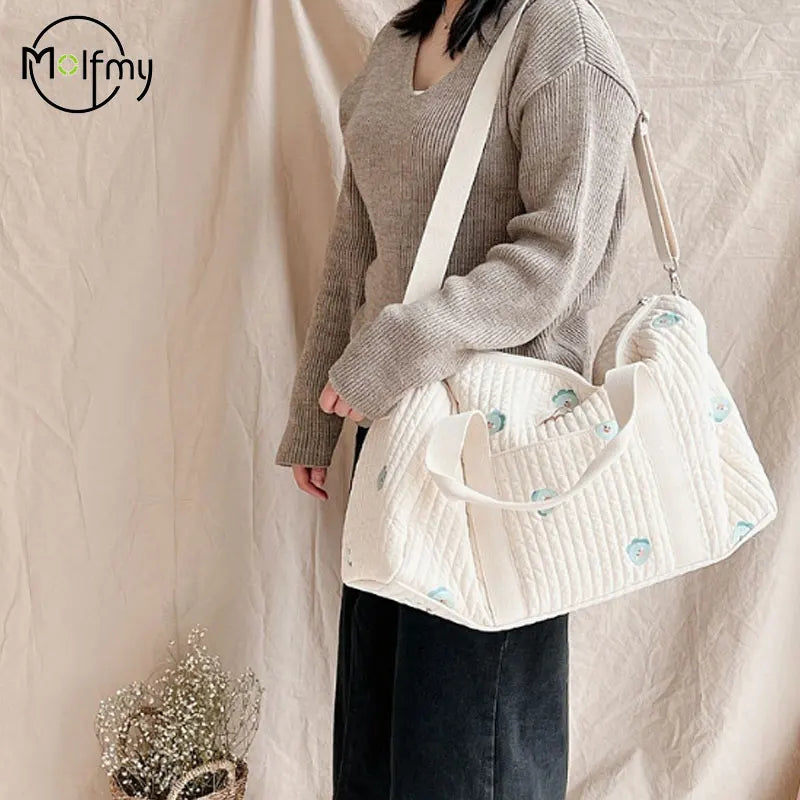 Large Mommy Bag Maternity Pack Baby Diaper Bag Stroller Organizer Portable Luggage Tote Bags Travel Changing Messenger Handbag