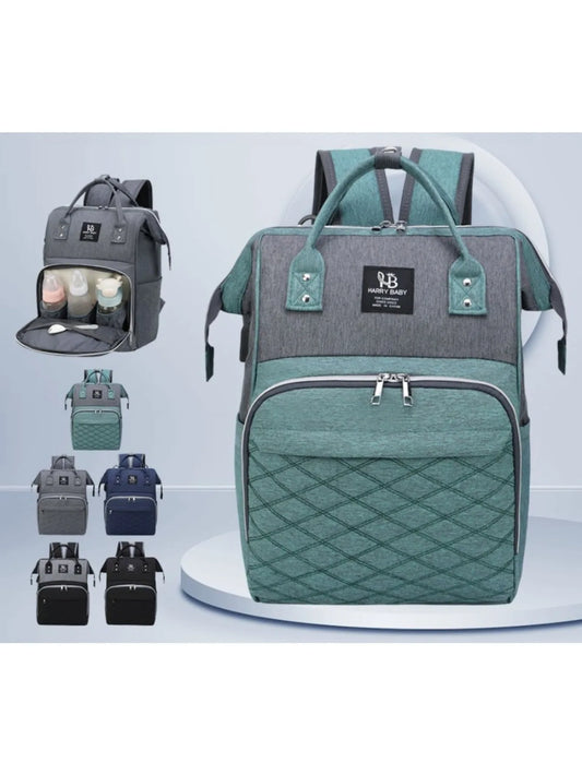Mommy Diaper Bags Baby Stroller Hanging Bag Mother Large Capacity Nappy Backpacks with Changing Mat Convenient Baby Nursing Bags