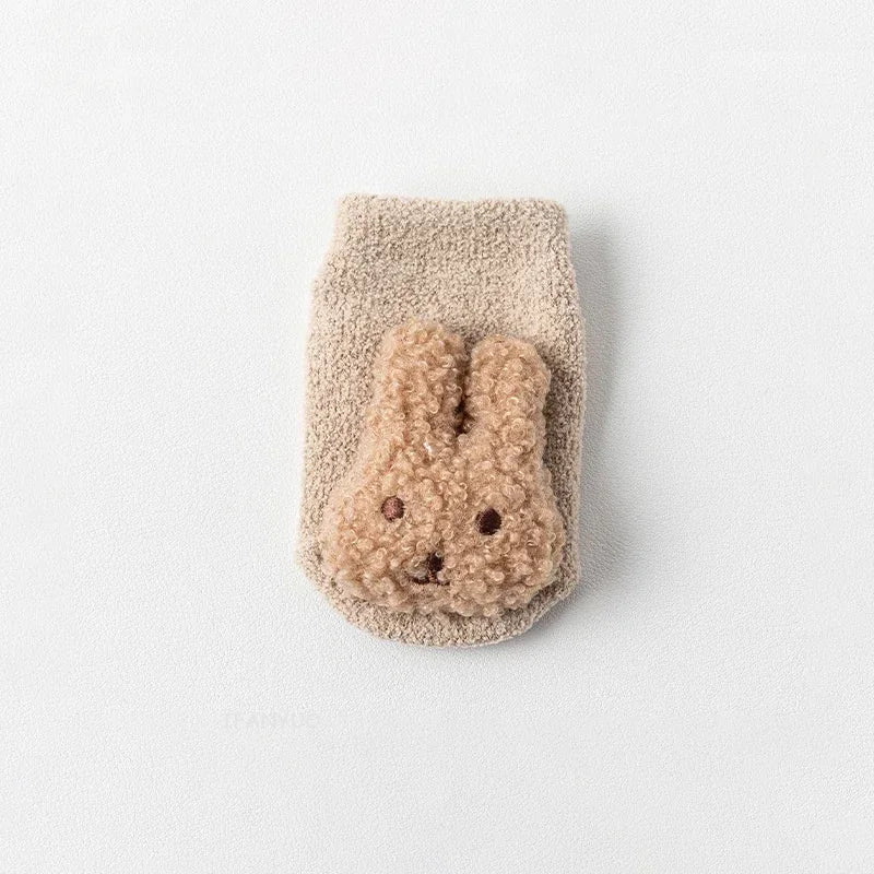 Cute Animal Baby Floor Socks – Warm & Non-Slip