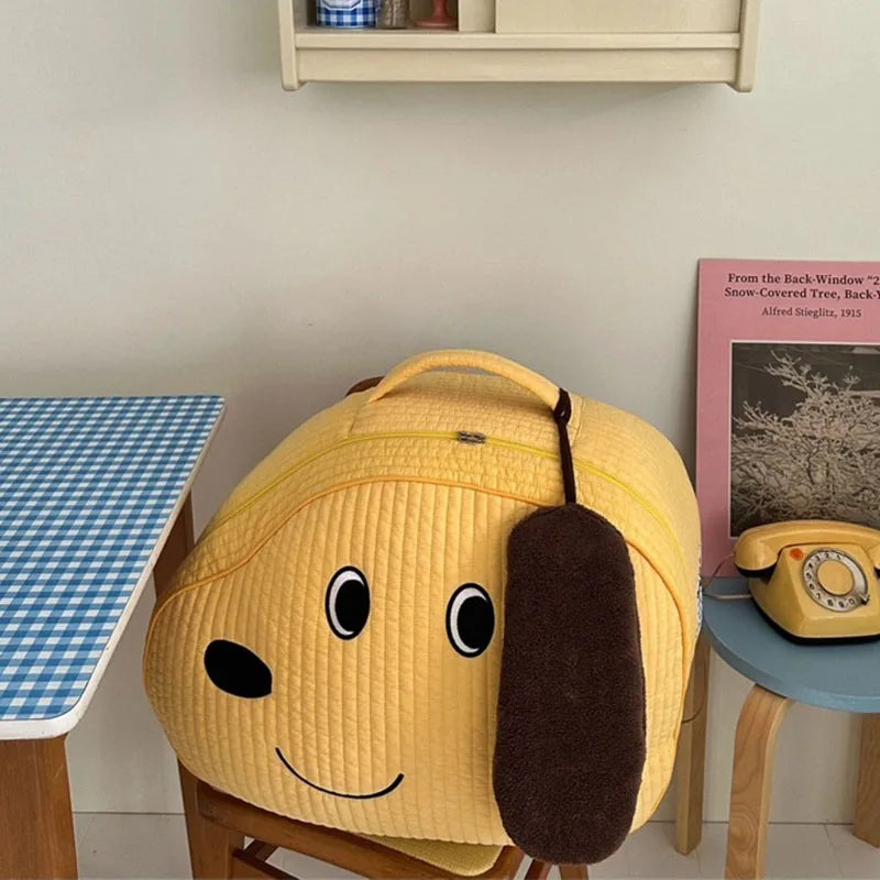 2024 New Cartoon Kids Large Capacity Mommy Bag Miscellaneous Handbags Baby Kindergarten Quilt Storage Bag