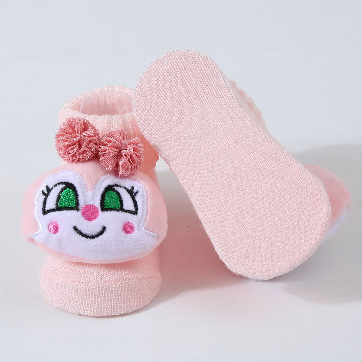 Cute Knitted Cartoon Baby Socks – Newborn Prewalker (Unisex)