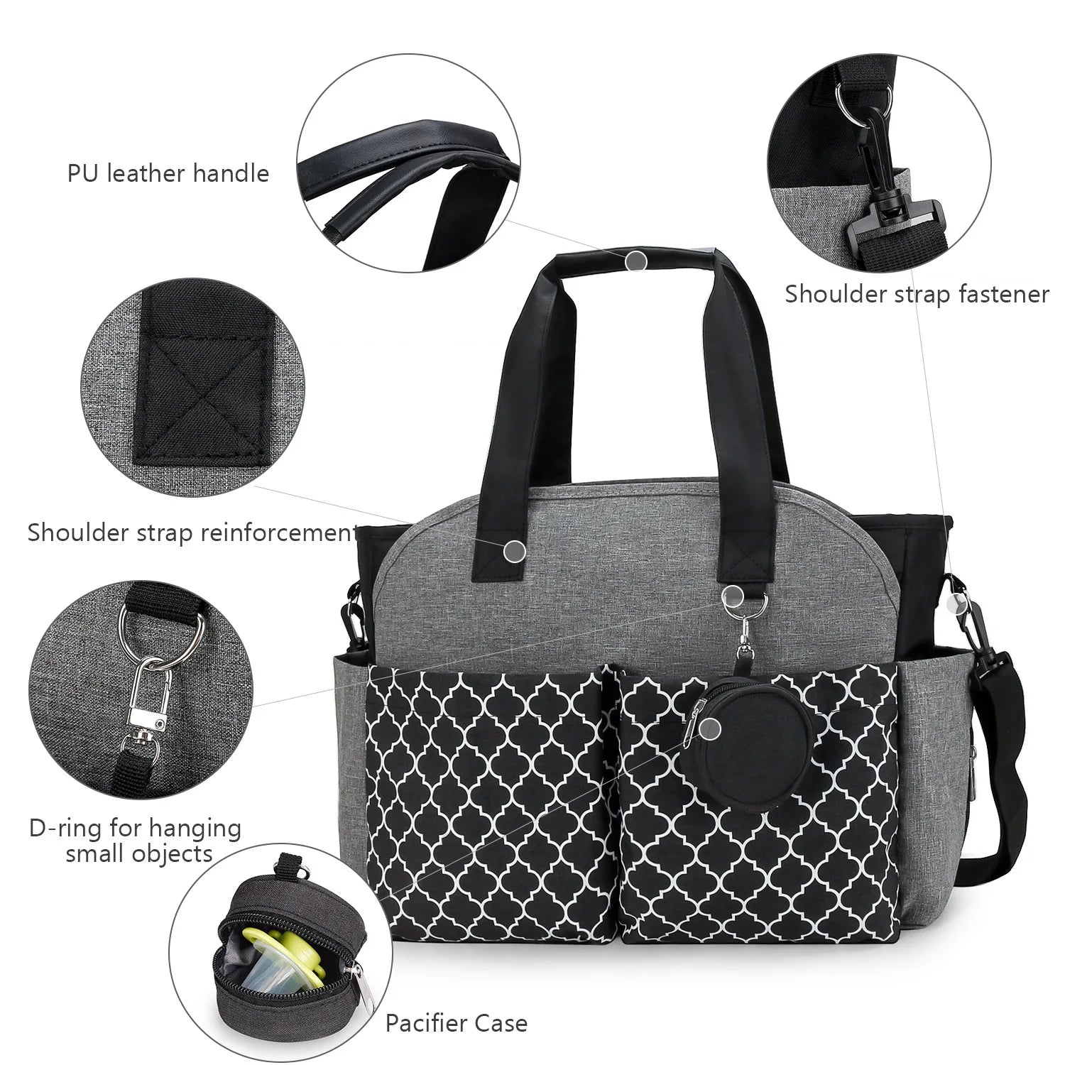 Portable Baby Changing Carrier Bag