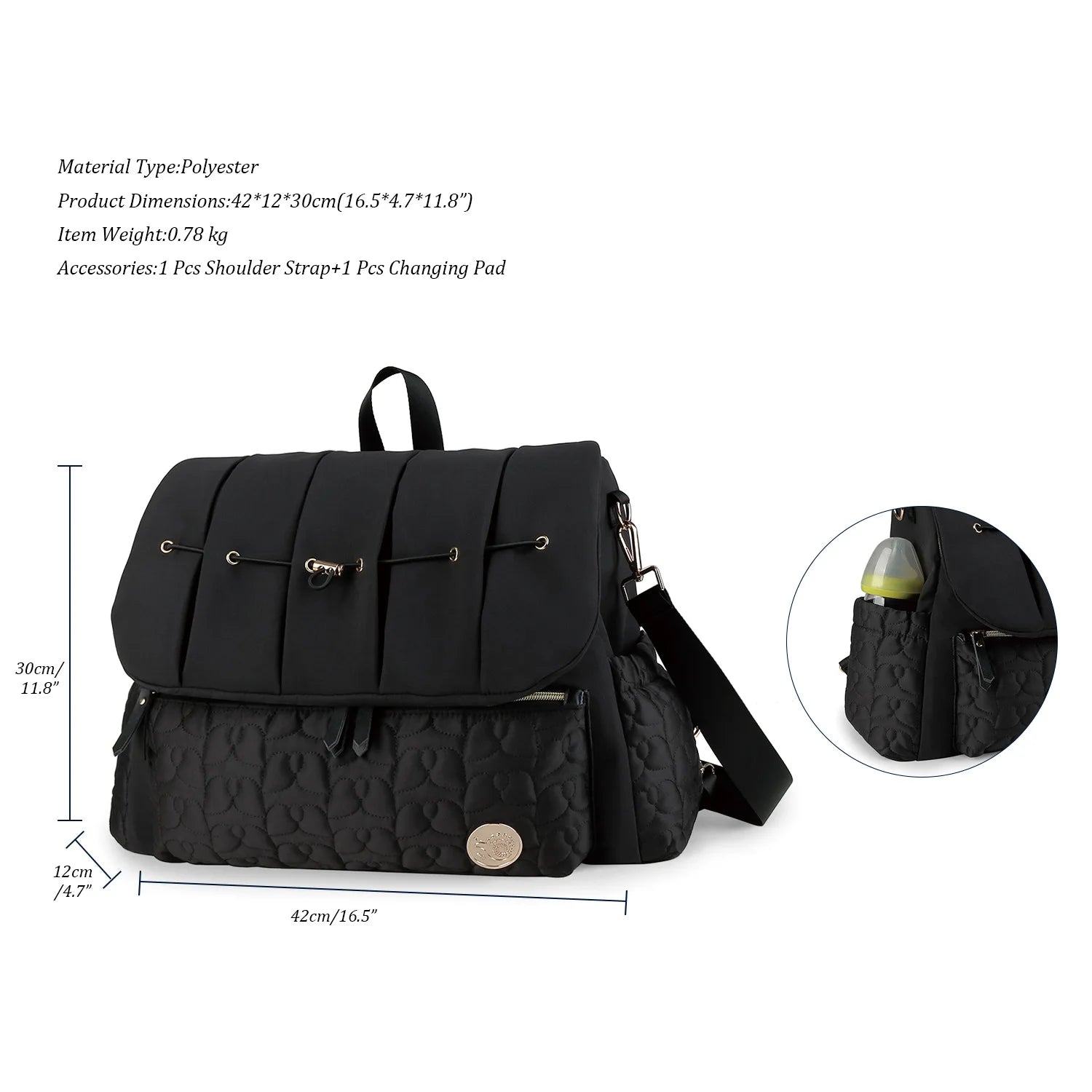 Maternity Baby Diaper Bag Backpack