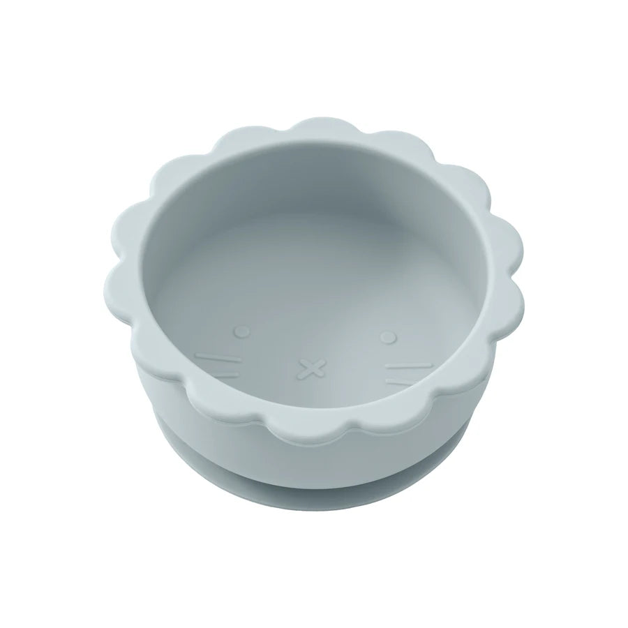 Baby Silicone Lion Bowl – Suction Baby Meal Tray