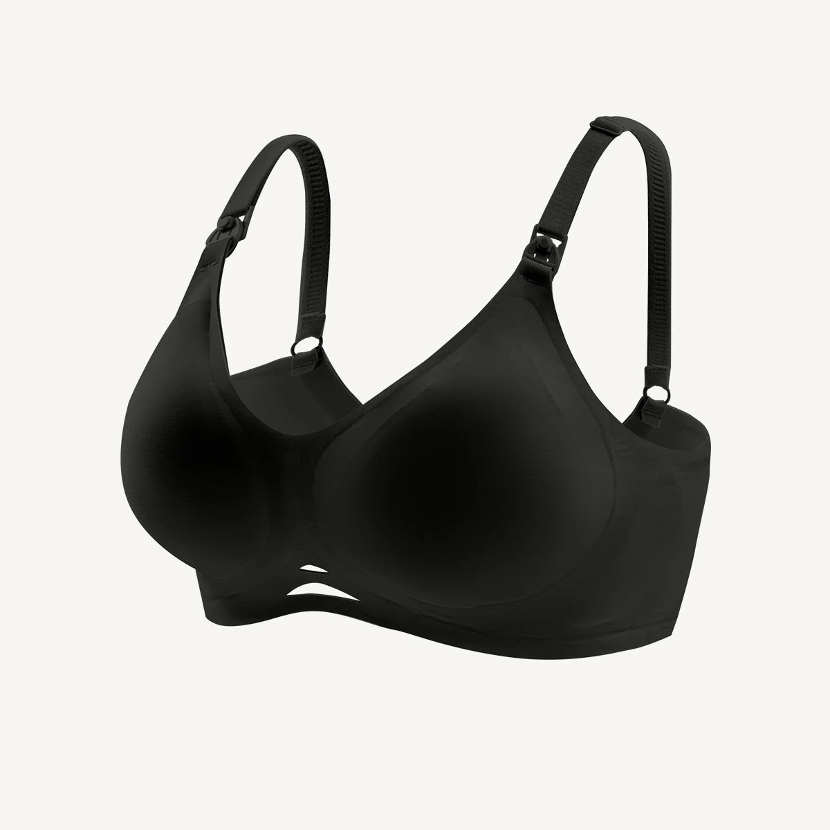 New Women'S Breastfeeding Bra With No Trace Lightweight Comfortable And Steel Ring Front Open Button Breastfeeding Bra
