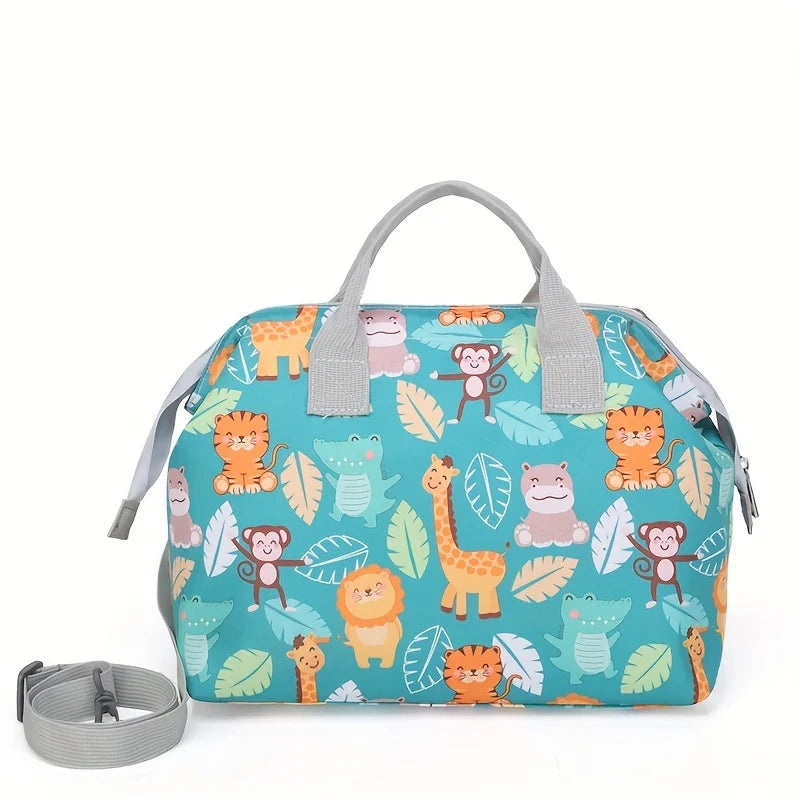 Diaper Bags Portable Changing Shoulder Bag Waterproof Large Capacity Multi-pocket Messenger Baby Bag Lightweight Mommy HandBag
