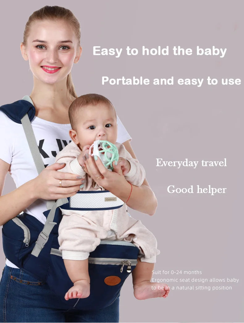 Stylish Multi-Function Hip Seat Baby Carrier – Breathable Design