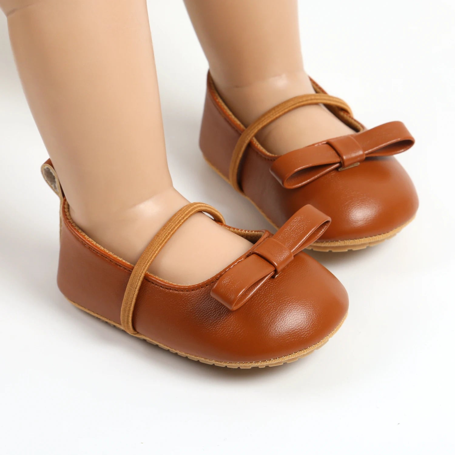 Multicolour Leather Baby Shoes – Soft Sole First Walkers