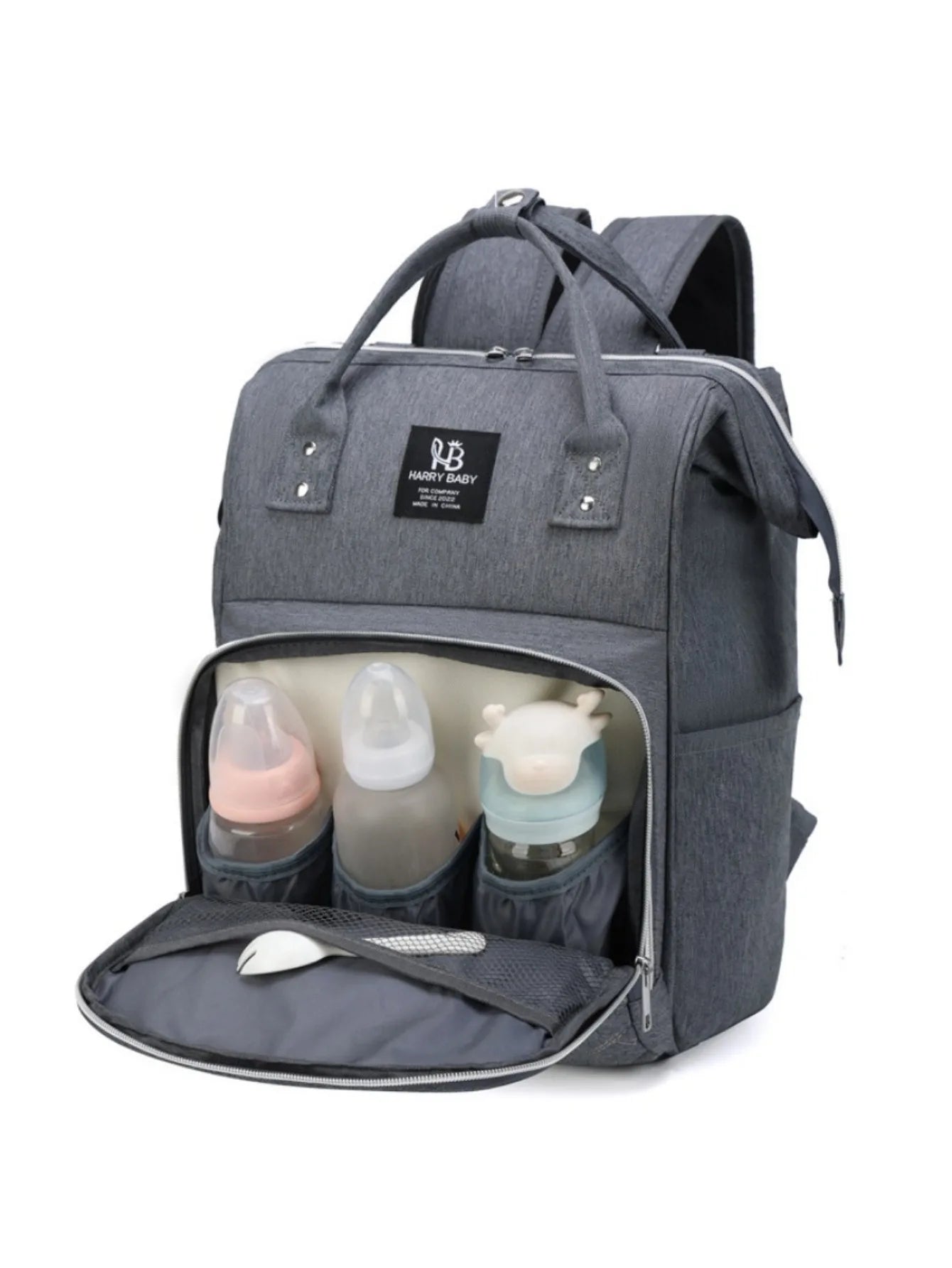 Mommy Diaper Bags Baby Stroller Hanging Bag Mother Large Capacity Nappy Backpacks with Changing Mat Convenient Baby Nursing Bags
