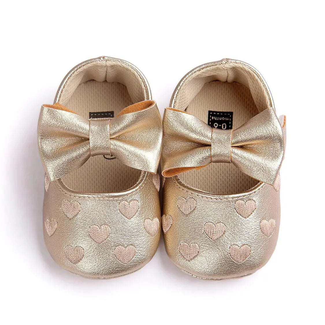 Melchior Bow-Knot Baby Girl Dress Shoes – Soft Sole First Walkers