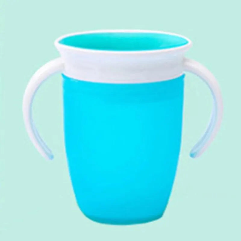 Silicone Cup Mouth 360 Leak Proof Sprinkling Magic Cup Baby Children Learn To Drink Anti Choke Drink Cup